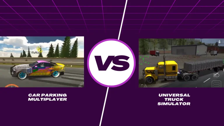 Car Parking Multiplayer Vs Universal Truck Simulator