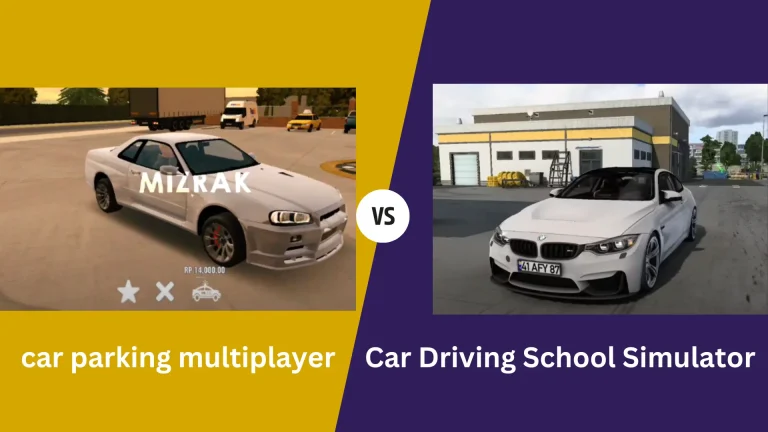 Car Parking Multiplayer vs Car Driving School Simulator